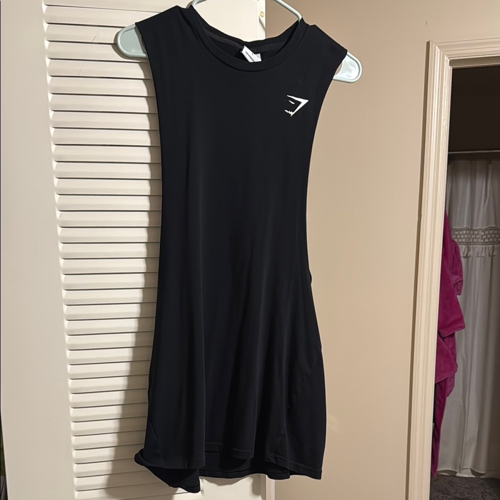 Gymshark Black Sleeveless Top